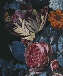 SICILY FLOWERONE black-blue