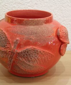 Cache-pot décor "Libellule".